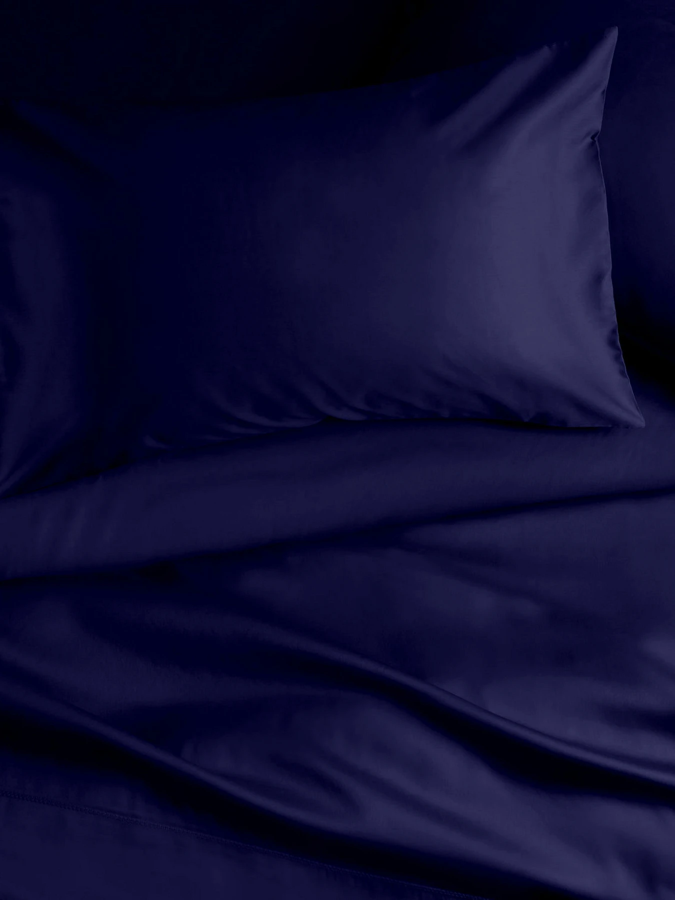 Підковдра сатин MIDNIGHT BLUE Cosas модель 79Satin_Denim_145x210q Фото