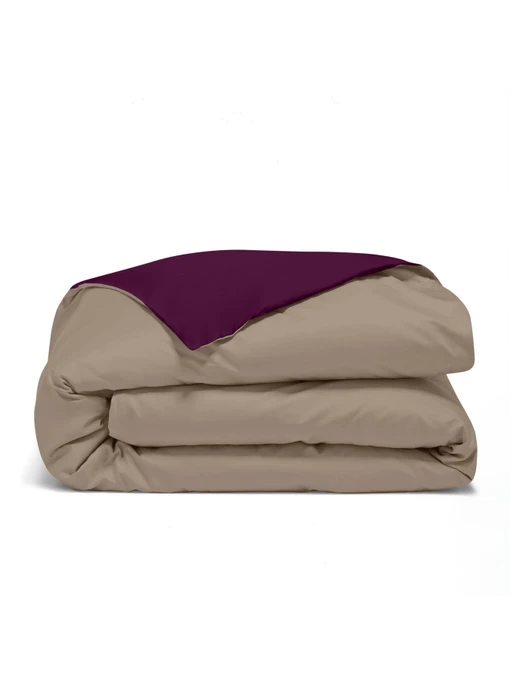 Пододеяльник ранфорс CHERRY ESPRESSO Cosas модель DuoRfr_15Espresso-77CherryDark_160q Фото