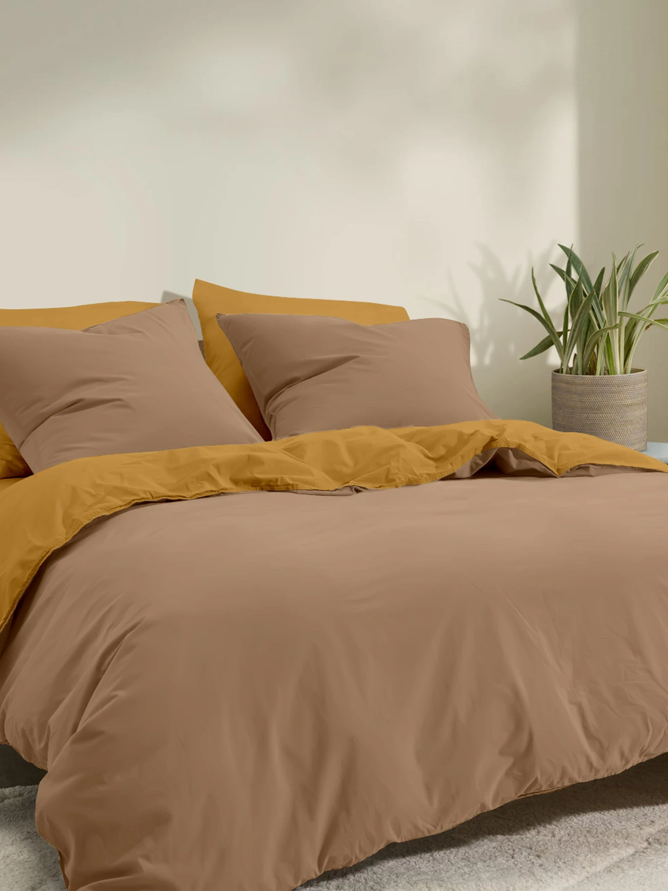 Пододеяльник ранфорс CURCUMA Cosas модель DuoRfr_16Mustard-14Brown_160q Пододеяльник ранфорс CURCUMA Cosas модель DuoRfr_16Mustard-14Brown_160q Фото