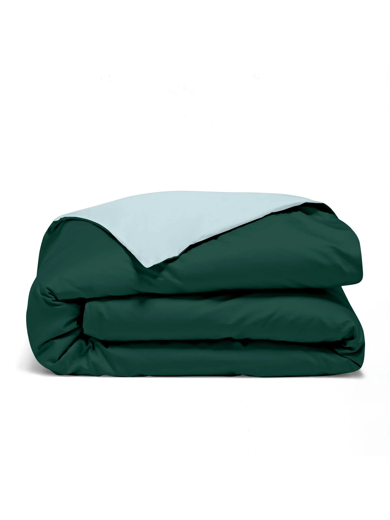 Пододеяльник ранфорс SKYER Cosas модель DuoRfr_58LightBlue-91GreenDark_160q Фото