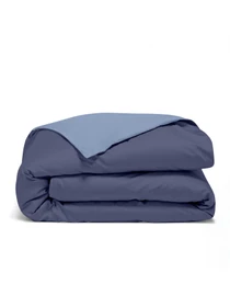 Пододеяльник ранфорс MIDNIGHT CLOUD Cosas модель DuoRfr_87DarkBlue-117Cloud_160q Фото