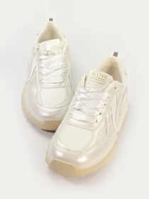 Кросівки It-girl модель 2508-5-milk Фото