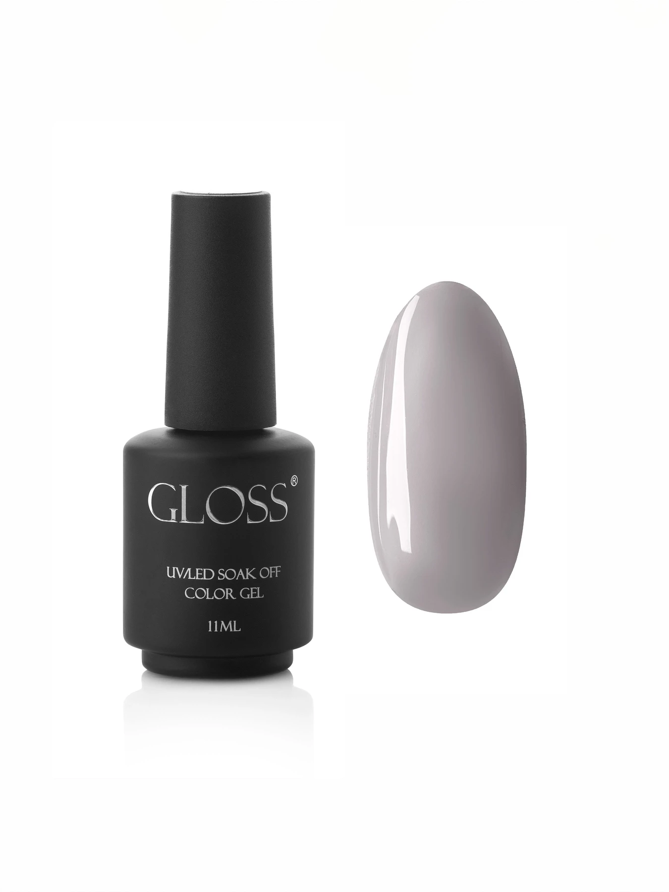 Гель-лак GLOSS 104, классический серый Пастель GLOSS COMPANY модель 4823271402481 Фото