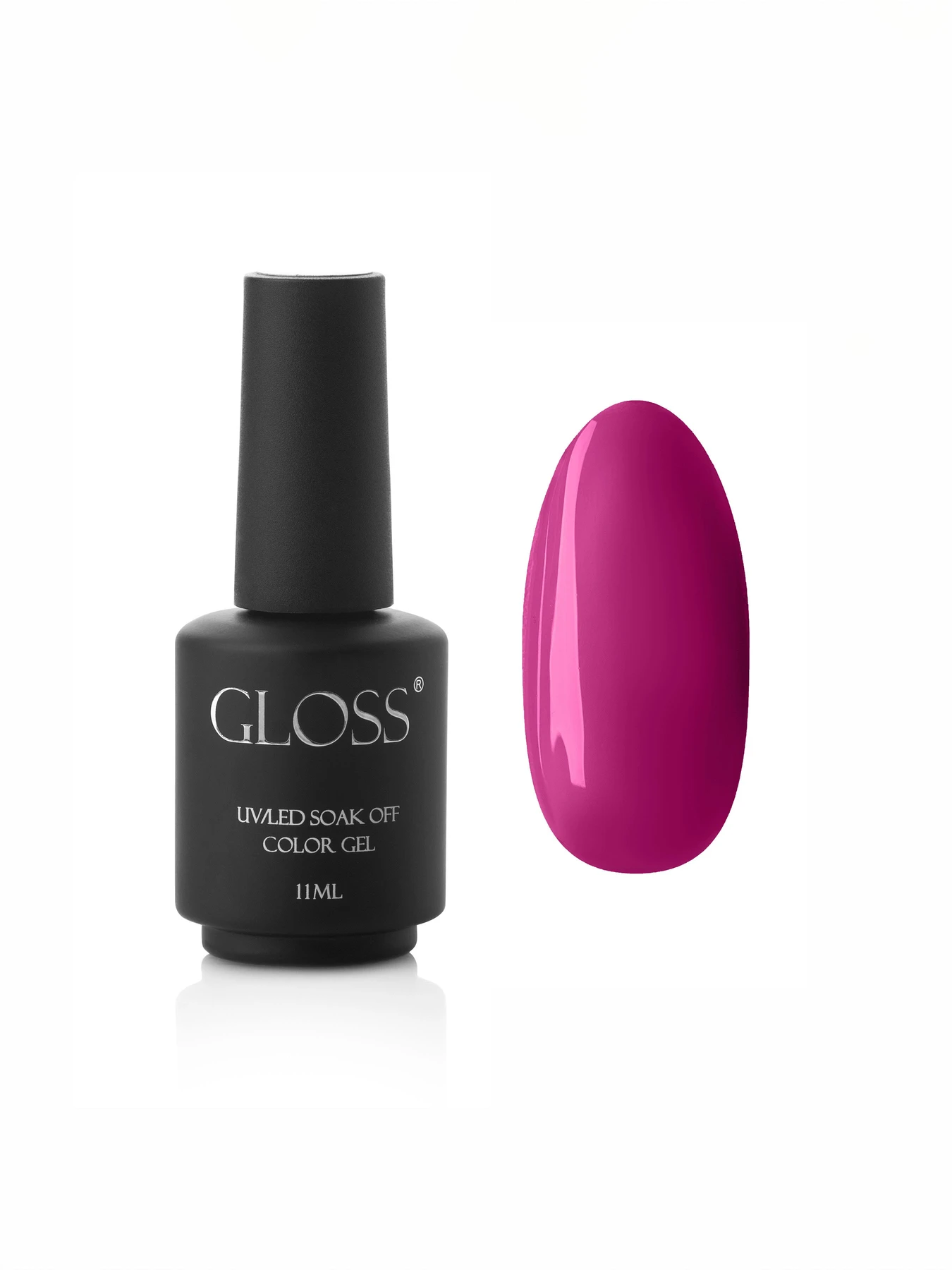 Гель-лак GLOSS 207, вишневый Троянда GLOSS COMPANY модель 4823271402528 Фото