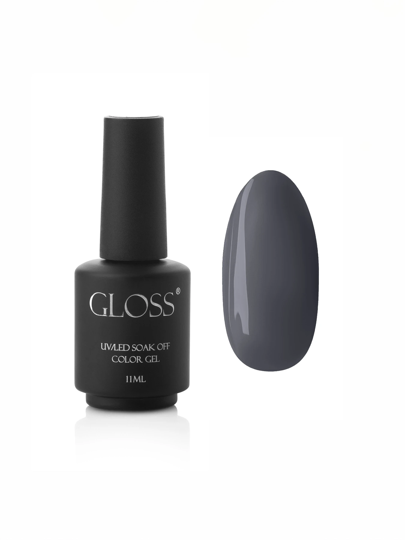 Гель-лак GLOSS 316, мокрый асфальт Темний GLOSS COMPANY модель 4823271403464 Гель-лак GLOSS 316, мокрый асфальт Темний GLOSS COMPANY модель 4823271403464 Фото