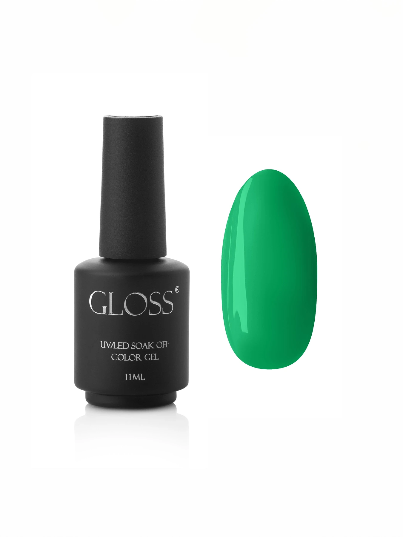Гель-лак GLOSS 518, ярко-зеленый Веселка GLOSS COMPANY модель 4823271402474 Гель-лак GLOSS 518, ярко-зеленый Веселка GLOSS COMPANY модель 4823271402474 Фото