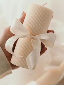 Набір свічок "Фігурні" з натурального оливкового воску Candle Design модель 200.0063 Фото