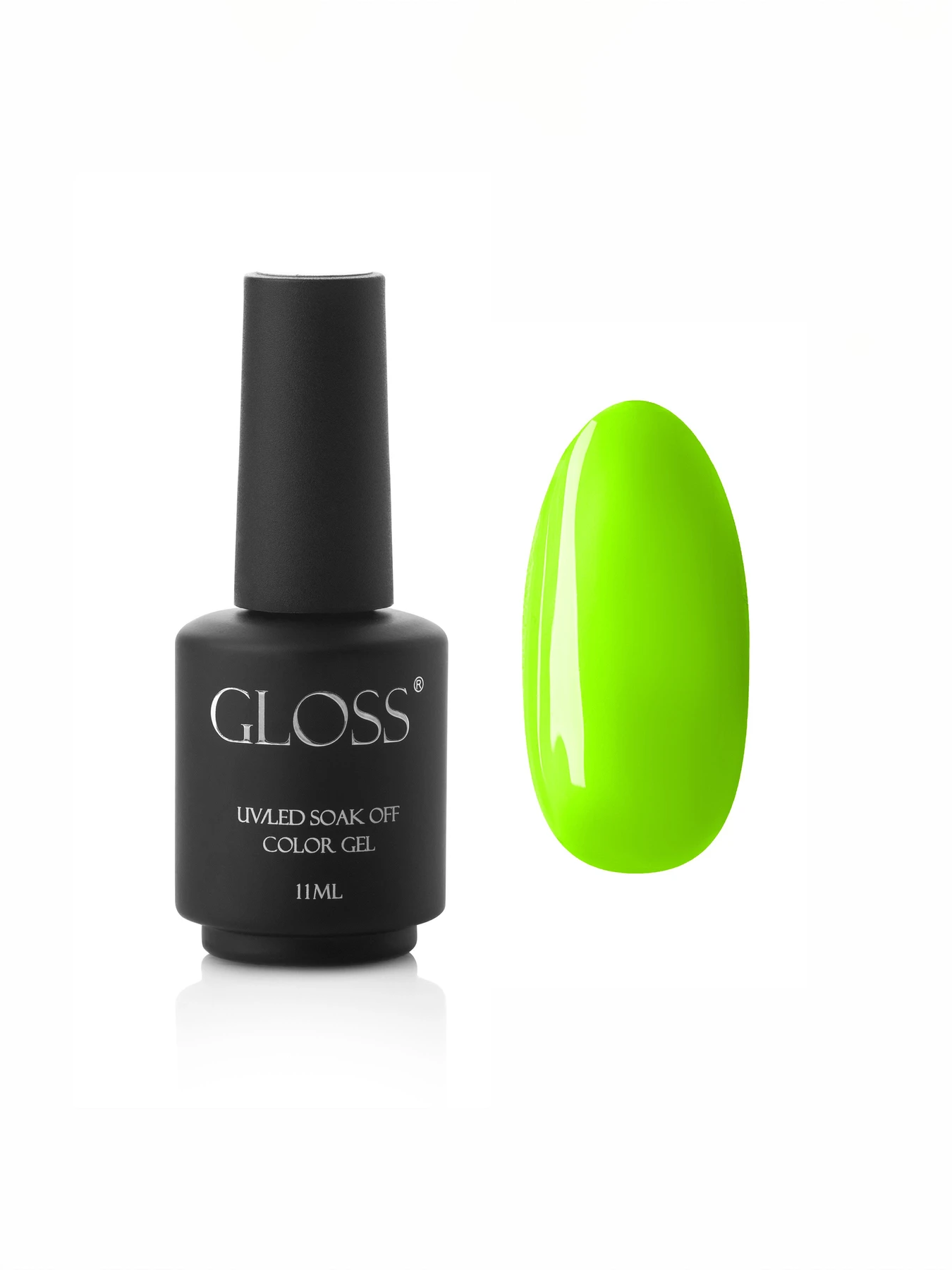Гель-лак GLOSS Gummy Bears 506, лаймовый неоновый Веселка GLOSS COMPANY модель 4823271402917 Гель-лак GLOSS Gummy Bears 506, лаймовый неоновый Веселка GLOSS COMPANY модель 4823271402917 Фото