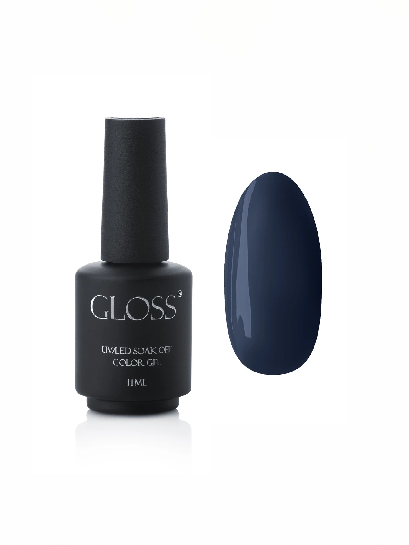 Гель-лак GLOSS 713, черно-синий Multicolor GLOSS COMPANY модель 4823271401866 Гель-лак GLOSS 713, черно-синий Multicolor GLOSS COMPANY модель 4823271401866 Фото