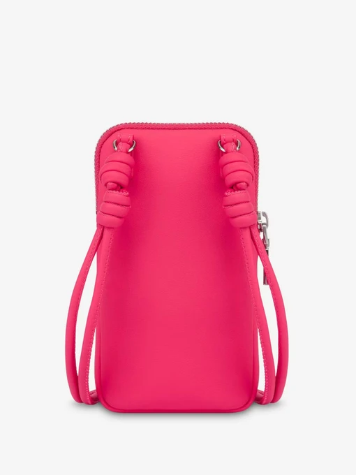Moschino Крос-боді колір рожевий фото 2