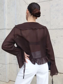 Рубашки Jadone Fashion модель Blouse_Camellia_chok Фото