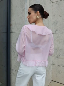 Рубашки Jadone Fashion модель Blouse_Camellia_rozeva Фото