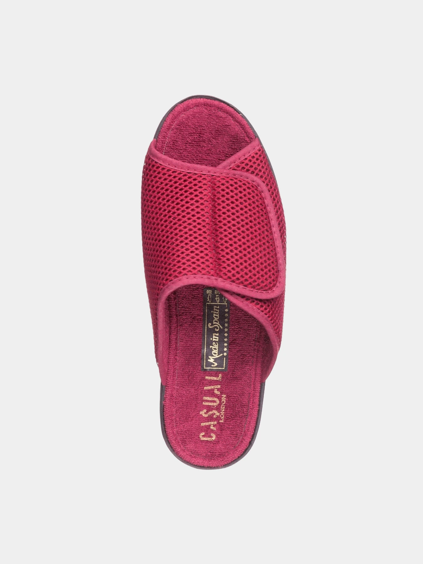Шльопанці Casual модель Кеж-4060 bordo-ж-181 Фото