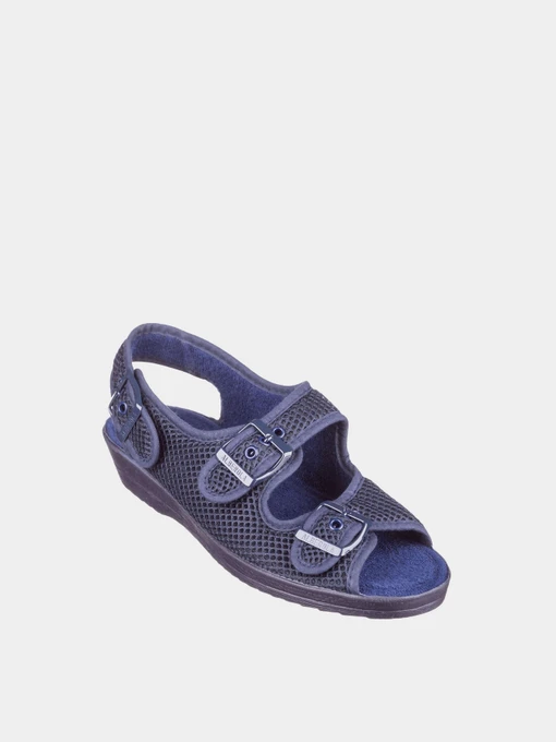 Босоніжки Casual модель Кеж-47059 dark blue Фото