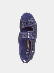 Босоножки Casual модель Кеж-47059 dark blue Фото