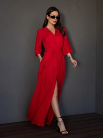 Сукні ISSA Plus модель 14013_красный Фото