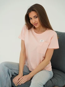 Футболки і поло ISSA Plus модель WN20-710_розовый Фото