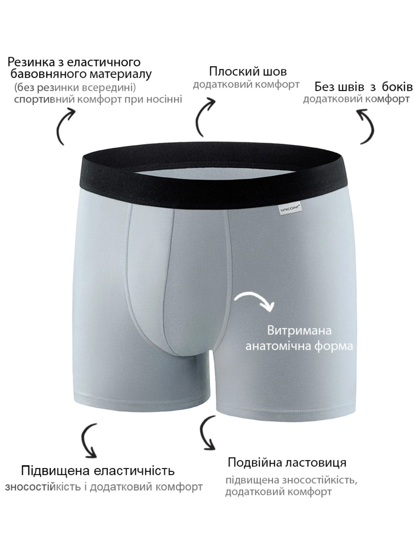 Нижня білизна Uniconf модель BB87RG Фото