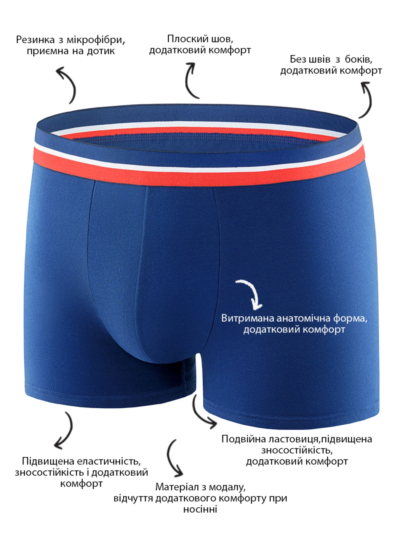Нижня білизна Uniconf модель BBM60RDB Фото