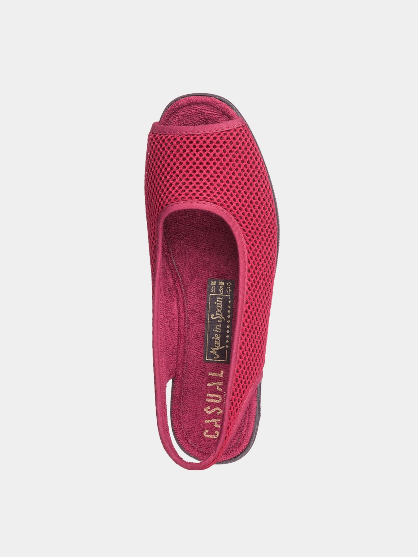 Босоножки Casual модель Кеж-S 267 bordo-ж-181 Фото