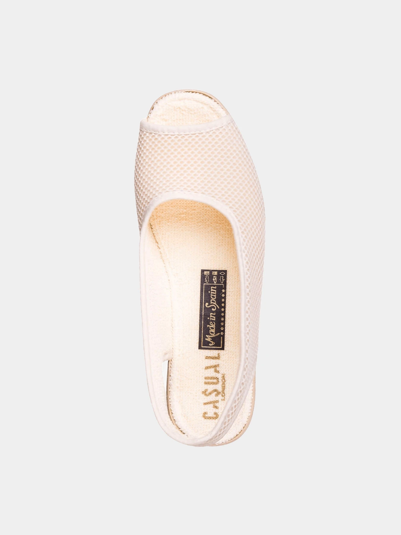 Босоножки Casual модель Кеж-S 267 beige-ж-191 Фото
