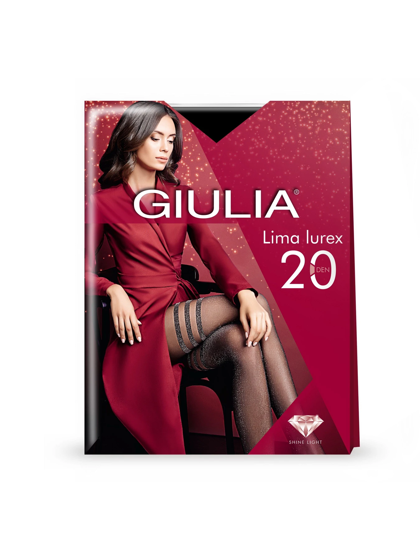 Колготы Giulia lima lurex 20 (2) модель UP-00000636 Фото