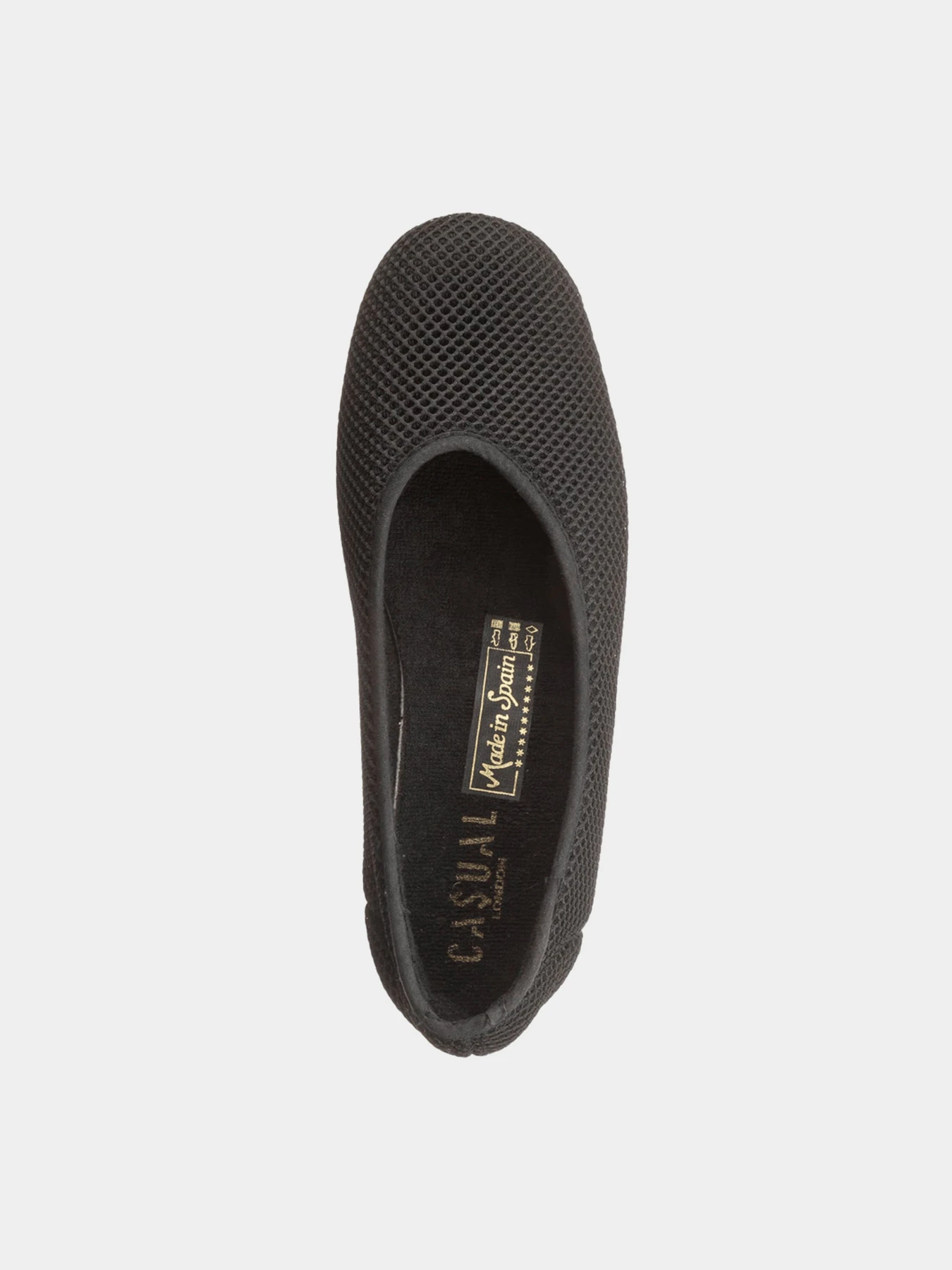 Туфли и лоферы Casual модель Кеж-S 136 black-ж-191 Фото