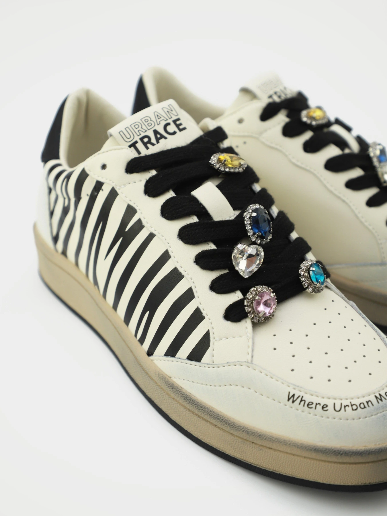 Кеди URBAN TRACE модель UT24-W-1134-2_pr-nt_zebra Фото