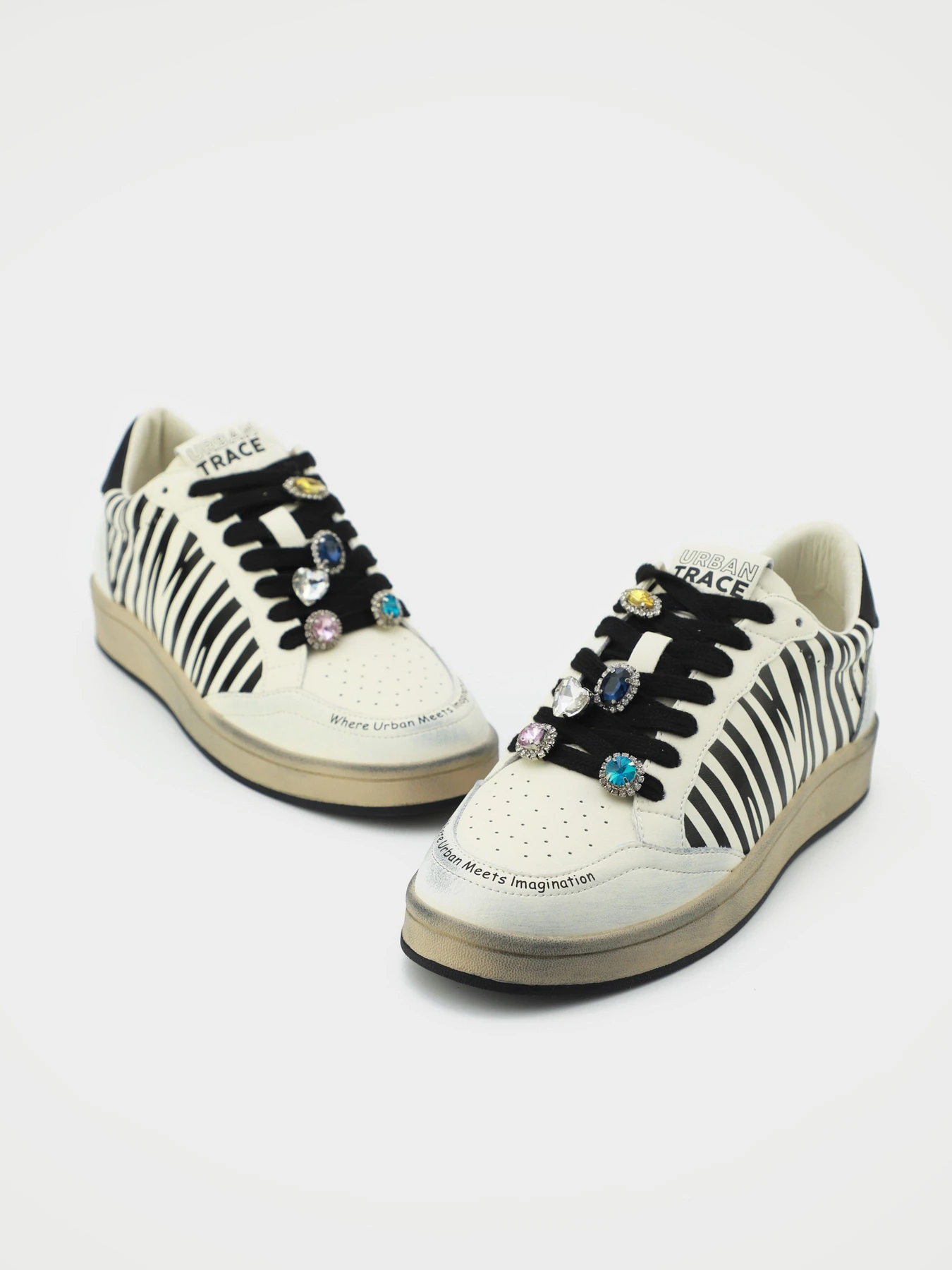 Кеди URBAN TRACE модель UT24-W-1134-2_pr-nt_zebra Фото