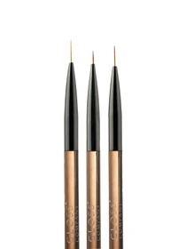Набір двосторонніх пензликів GLOSS, 3 шт Пензлики GLOSS COMPANY модель 4823271407516 Фото