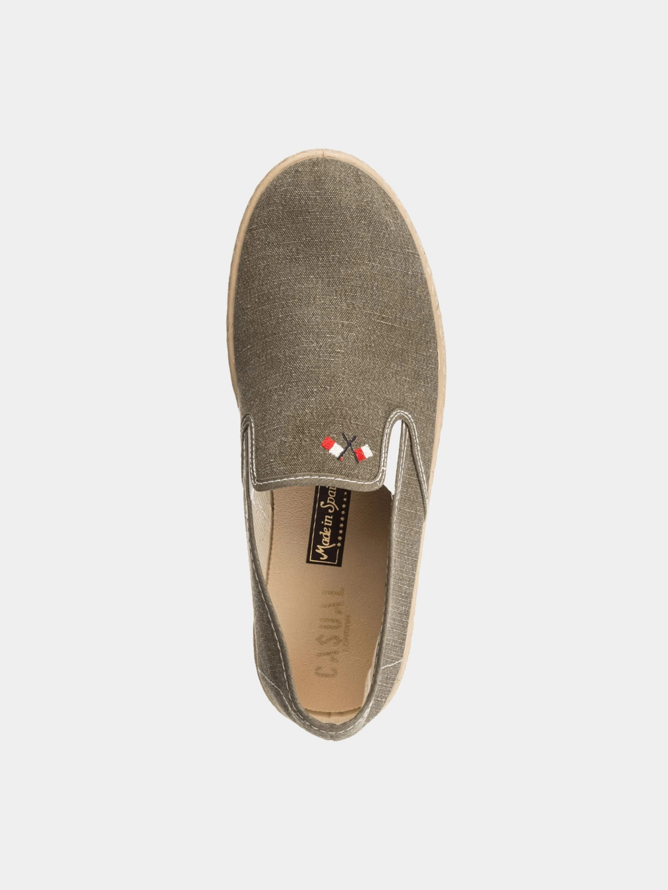 Сліпони та мокасини Casual модель Кеж-Q 7617 khaki-м-191 Сліпони та мокасини Casual модель Кеж-Q 7617 khaki-м-191 Фото