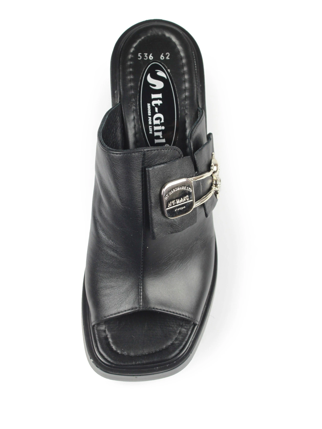 Шлёпанцы It-girl модель 287-536-62-black Фото