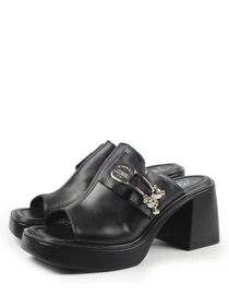 Шлёпанцы It-girl модель 287-536-62-black Фото
