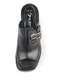 Шлёпанцы It-girl модель 287-536-62-black Фото