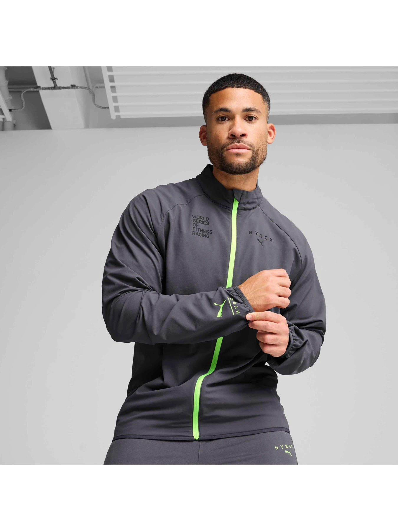 Куртки та дублянки PUMA M Hyrox Ultraweave Jacket модель 526911 Куртки та дублянки PUMA M Hyrox Ultraweave Jacket модель 526911 Фото
