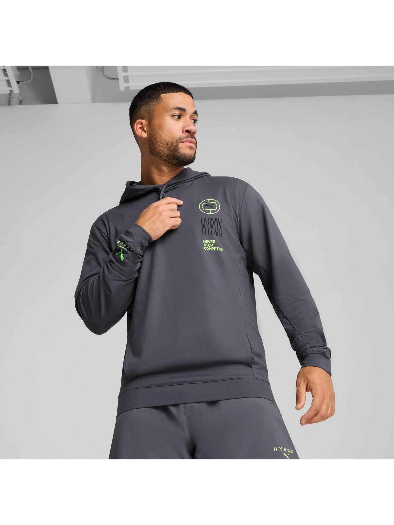 Худи и свитшоты PUMA M Hyrox Cloudspun Hoodie модель 526892 Фото