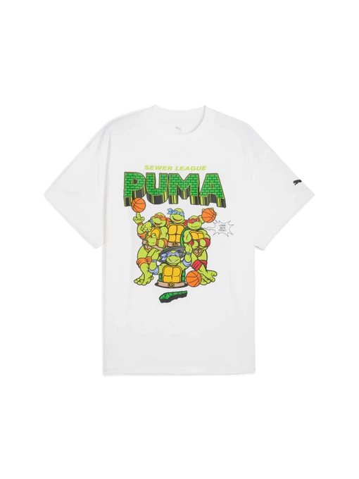 Футболки і поло PUMA Hoops x Tmnt Tee Ii модель 630929 Фото