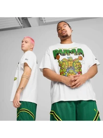 Футболки и поло PUMA Hoops x Tmnt Tee Ii модель 630929 Фото