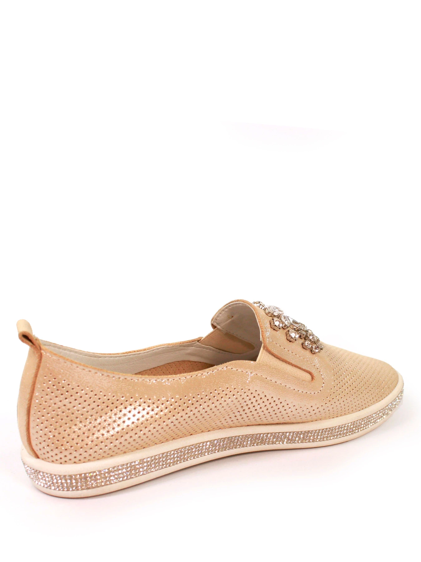 Слипоны и мокасины It-girl модель PY-182-5B-V-gold Фото