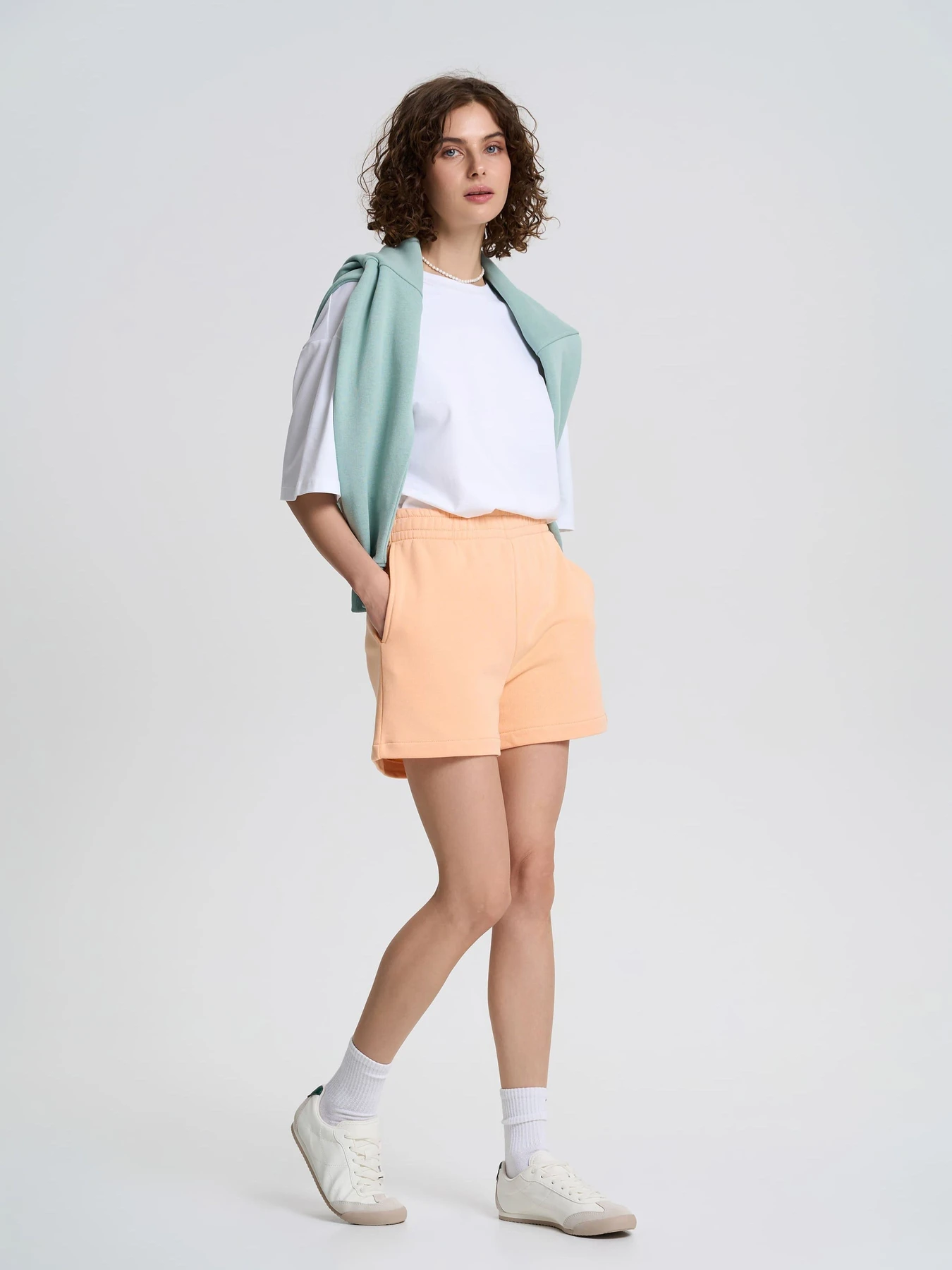 Шорты Роза модель 231112_peachy Шорты Роза модель 231112_peachy Фото