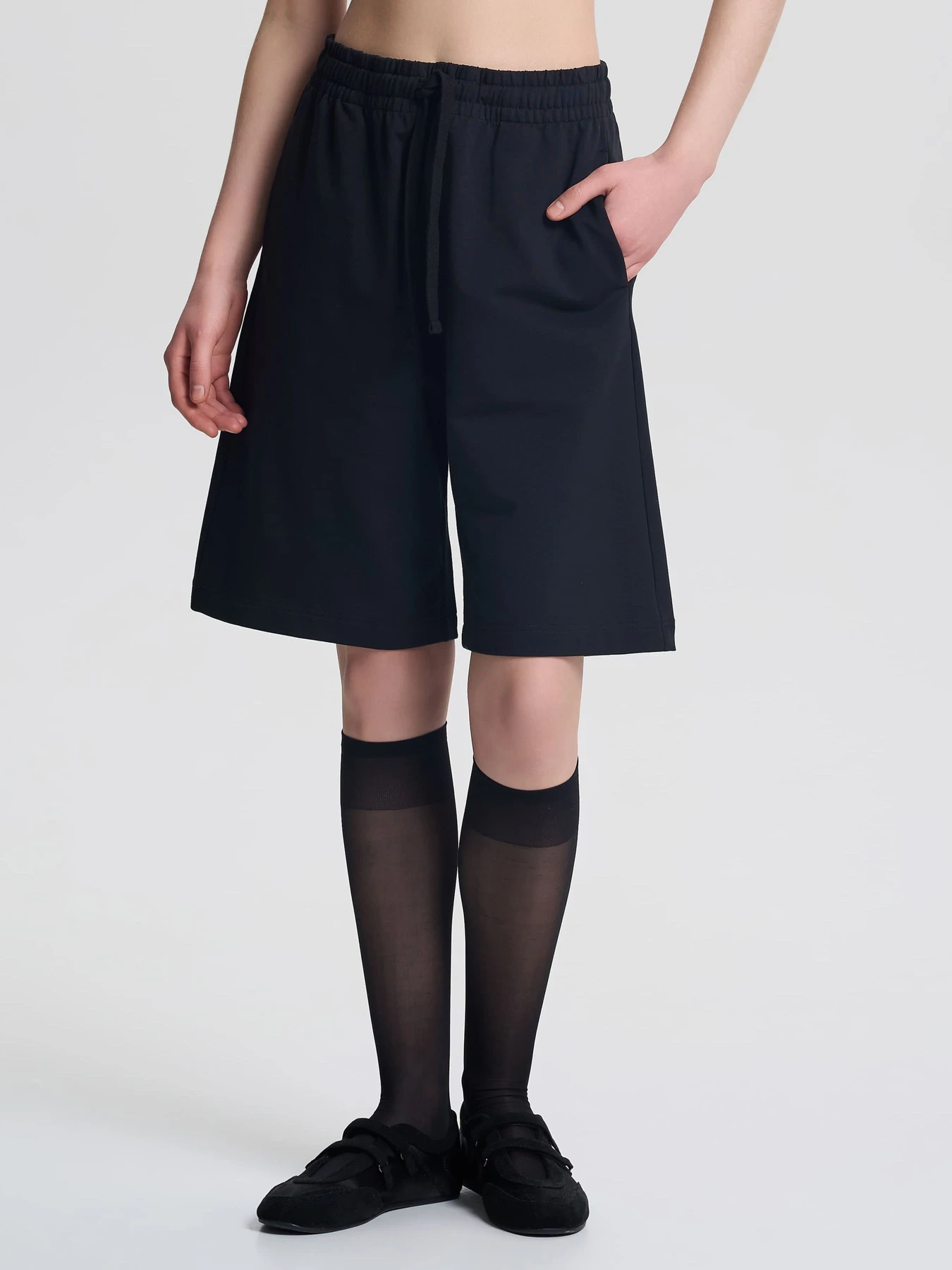 Шорти Роза модель 211024_black Шорти Роза модель 211024_black Фото