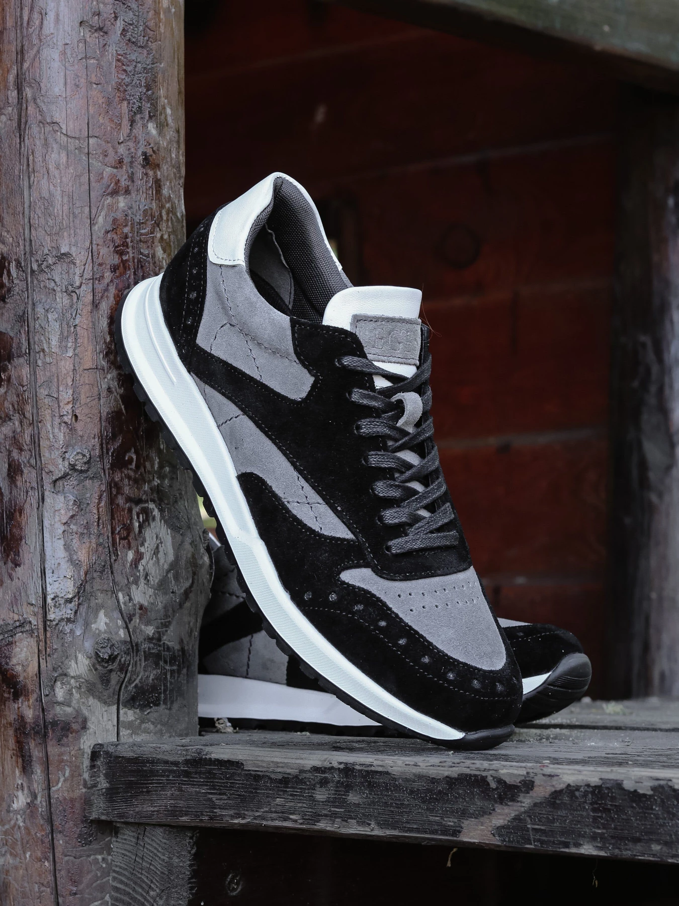 Кроссовки Legessy модель BRUNO_BLACK_AND_GREY Кроссовки Legessy модель BRUNO_BLACK_AND_GREY Фото
