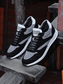 Кроссовки Legessy модель BRUNO_BLACK_AND_GREY Фото