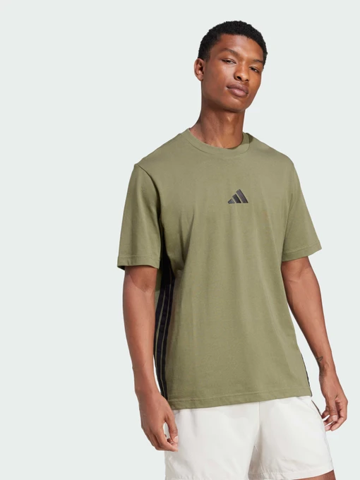 Бавовняна Чоловіча Футболка adidas фото 3