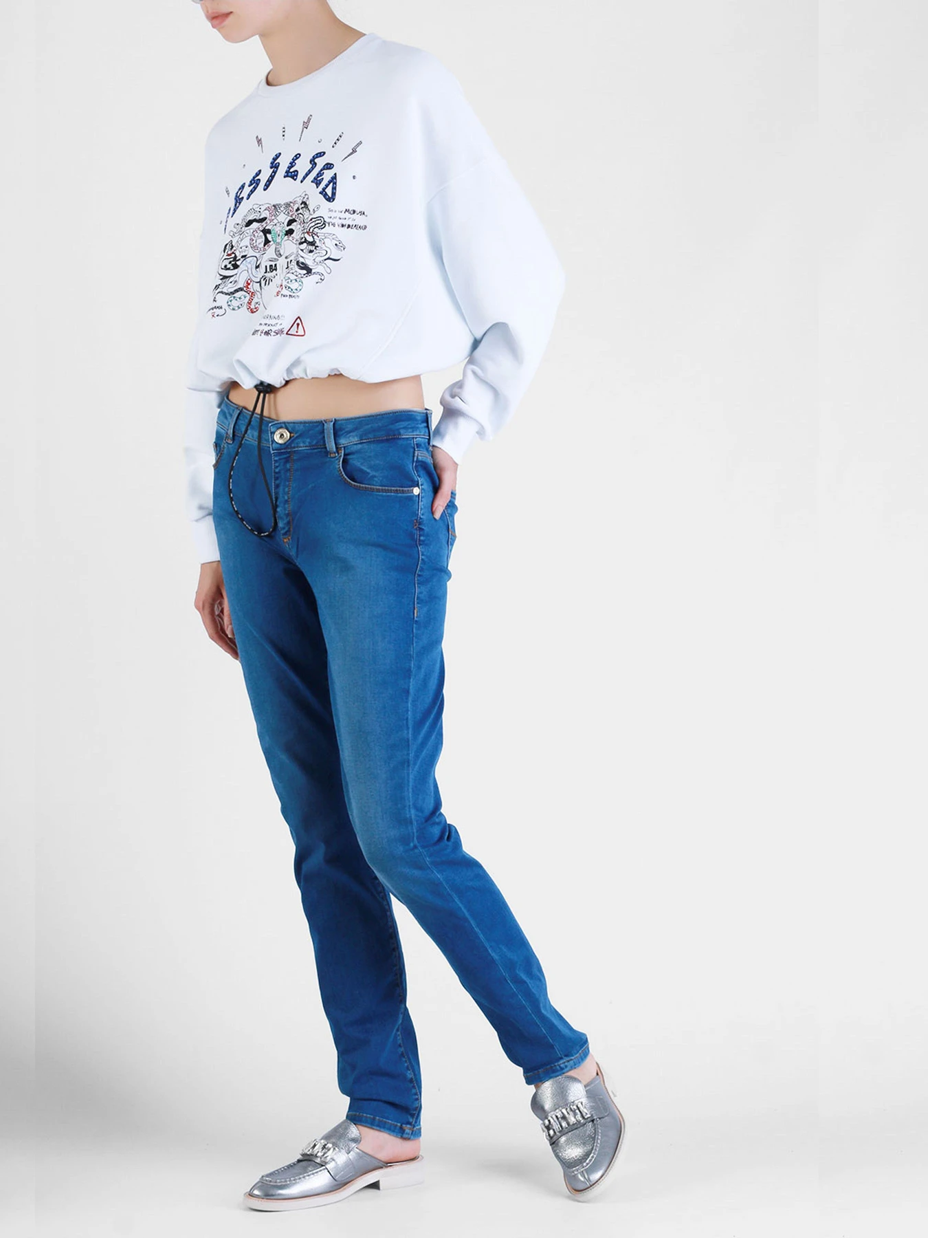 Джинсы Trussardi Jeans модель 56J000011T003648U265 Фото
