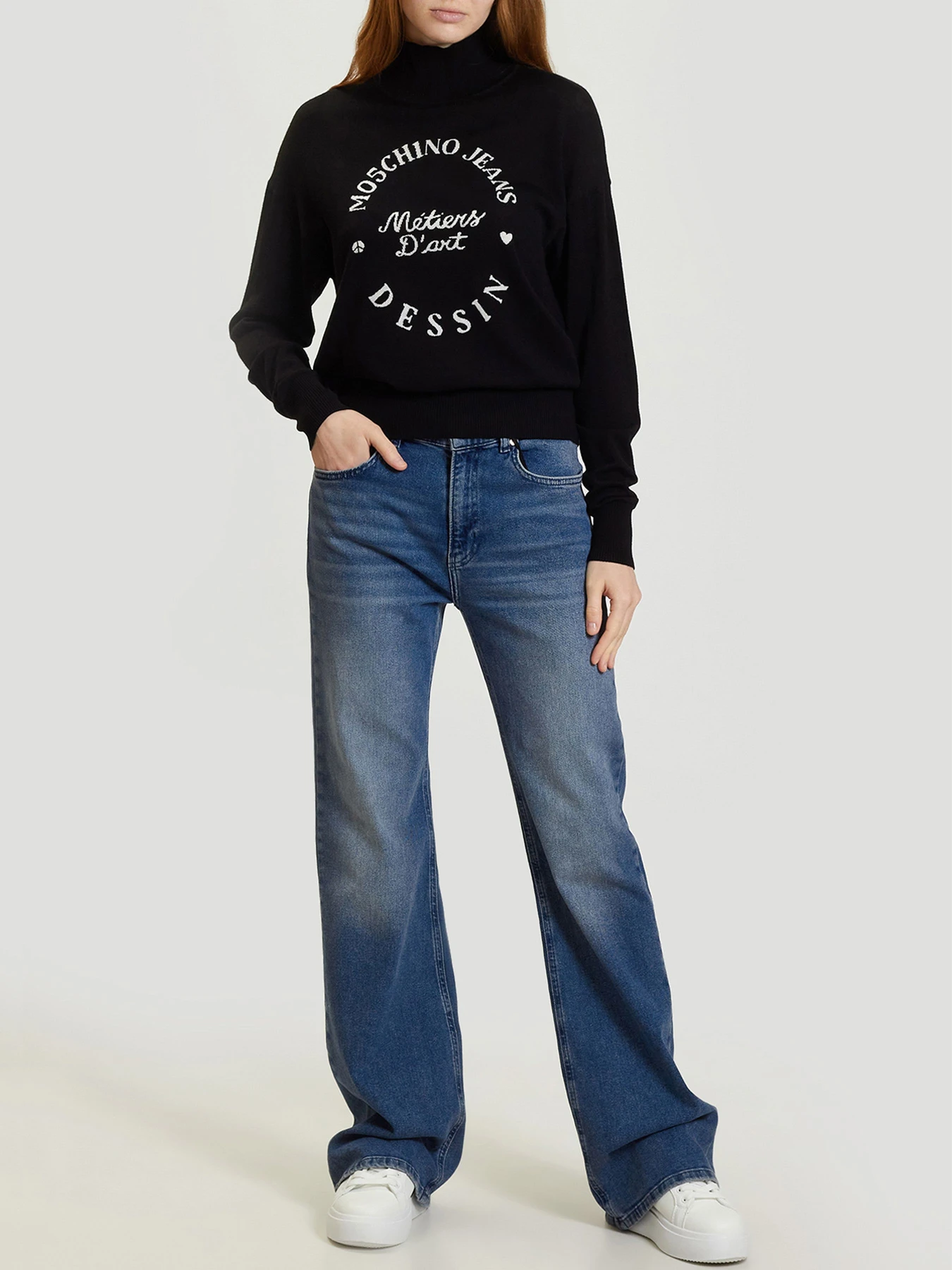 Джинсы Moschino модель 242K2A030987211343 Джинсы Moschino модель 242K2A030987211343 Фото