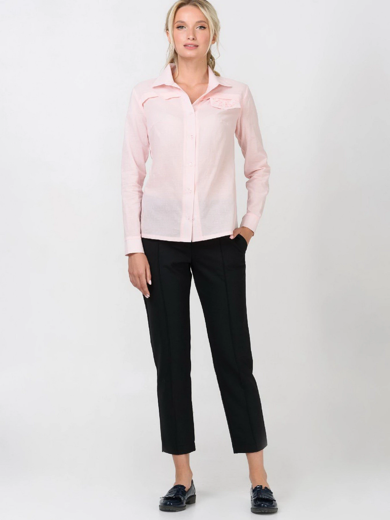 Рубашки RicaMare модель RM1309-19-1DB Рубашки RicaMare модель RM1309-19-1DB Фото