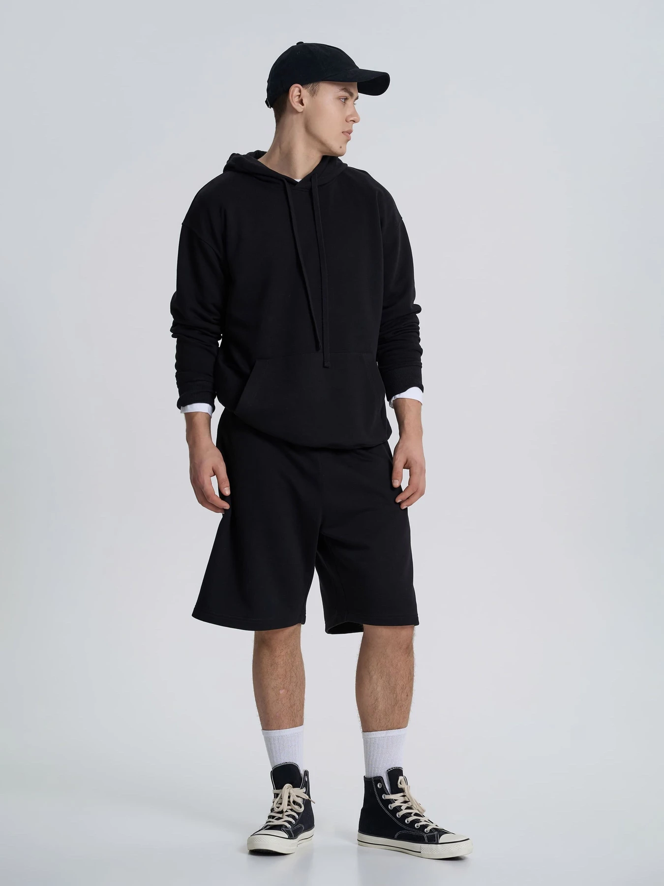 Шорти Роза модель 240626_black Шорти Роза модель 240626_black Фото