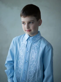 Вышиванки Едельвіка модель 140-22-00blue Фото