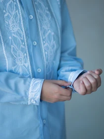 Вышиванки Едельвіка модель 140-22-00blue Фото